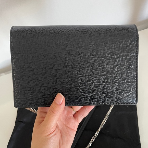 Ysl Saint Laurent Kate Tassel Chain Wallet - Picture 8 of 12